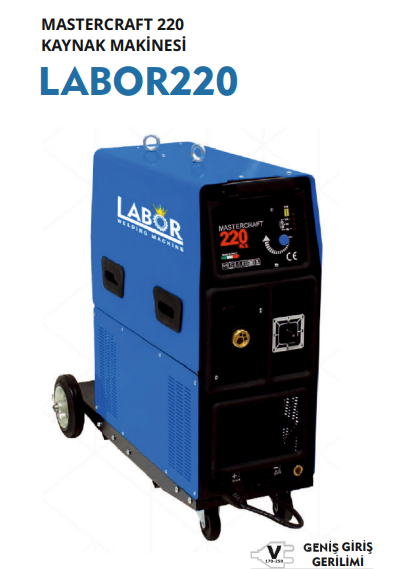 LABOR 220 MASTERCRAFT Kaynak Makinesi